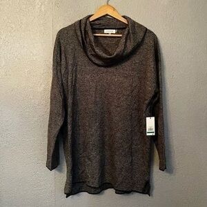 Covington Dark Gray Cowl Neck Sweater